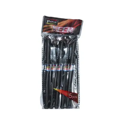 Picture of Paras Veer Ball Pen 5 Pcs-Black
