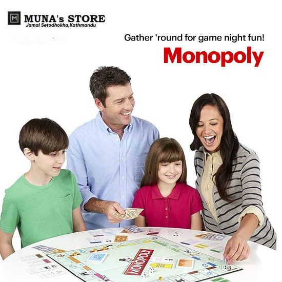 Picture of MONOPOLY- THE REAL TRADING GAME BOARD GAME TOY