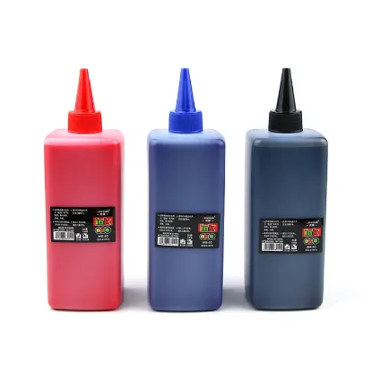 Picture of New Multi Colour White Board Marker Ink/ White Board Marker Dry Erase Ink 500 ml Bottle with Attached Dispensor By Mitrata
