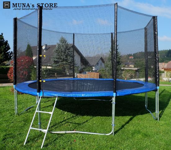 Picture of 10 FEET TRAMPOLINE WITH SAFETY NETS