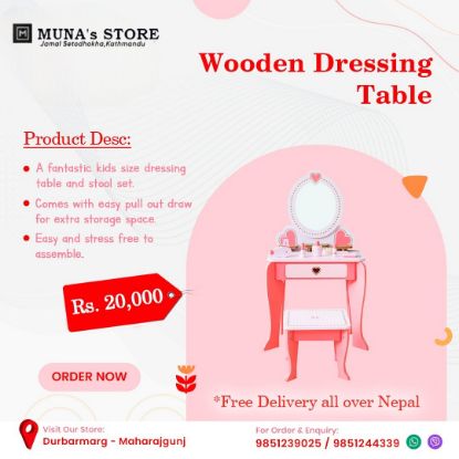 Picture of WOODEN DRESSING TABLE