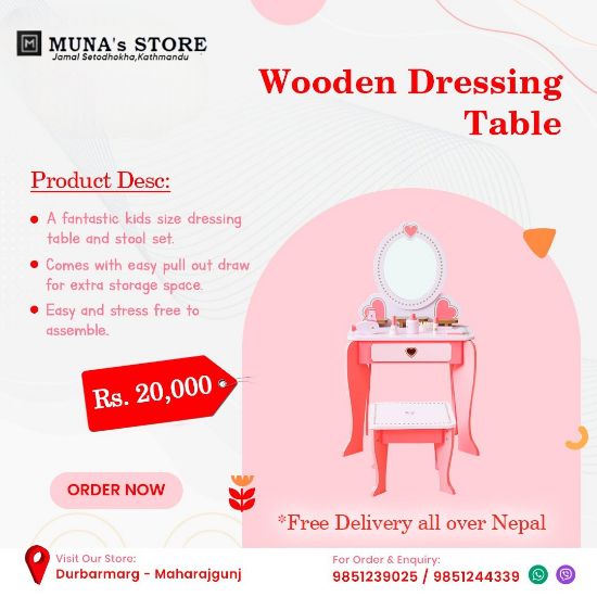 Picture of WOODEN DRESSING TABLE