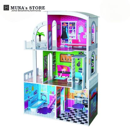 Picture of WOODEN DOLL HOUSE 1153