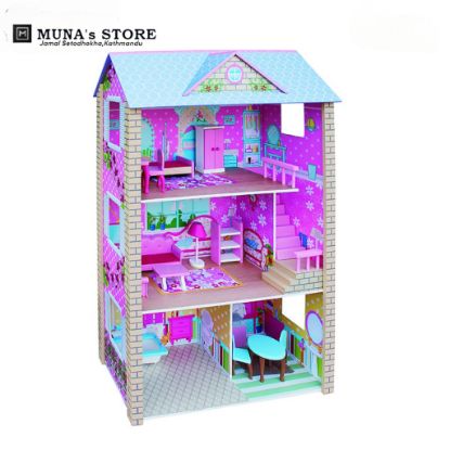 Picture of WOODEN DOLL HOUSE 1061