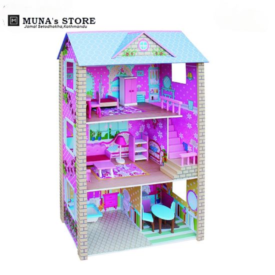 Picture of WOODEN DOLL HOUSE 1061