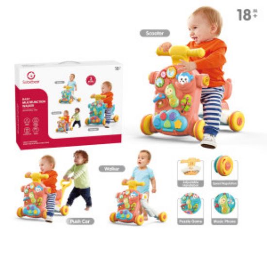 Picture of 3 In 1 Push Walker Set Toys