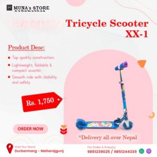 Picture of TRICYCLE SCOOTER XX-1