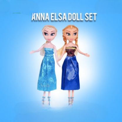 Picture of ANNA ELSA FROZEN DOLL SET