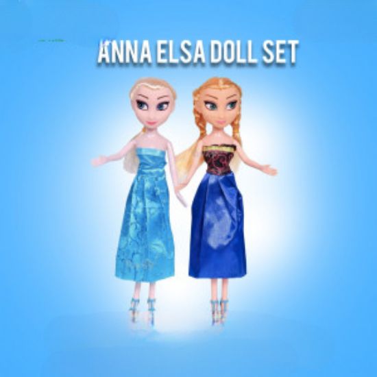 Picture of ANNA ELSA FROZEN DOLL SET