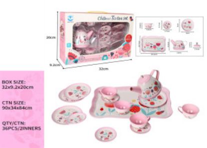Picture of Pink TEA Set 15pcs Toy