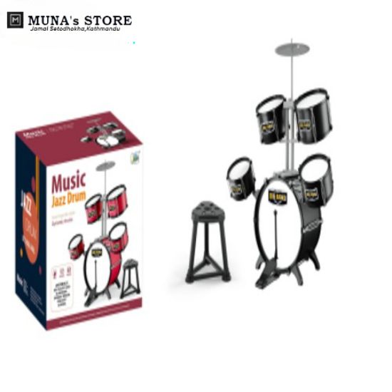 Picture of DRUM SET WITH CHAIR TOYS