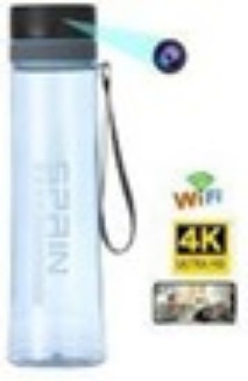 Picture of Spy Bottle Camera – PQ570 (1080P HD, WiFi, Motion Detection) – 128GB Support