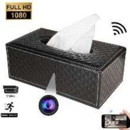 Picture of Spy Tissue Box Camera – WTC01 (WiFi, 1080P)