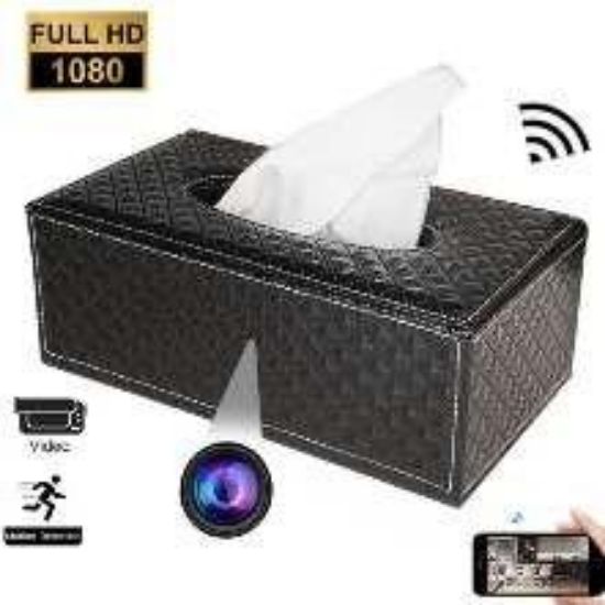 Picture of Spy Tissue Box Camera – WTC01 (WiFi, 1080P)
