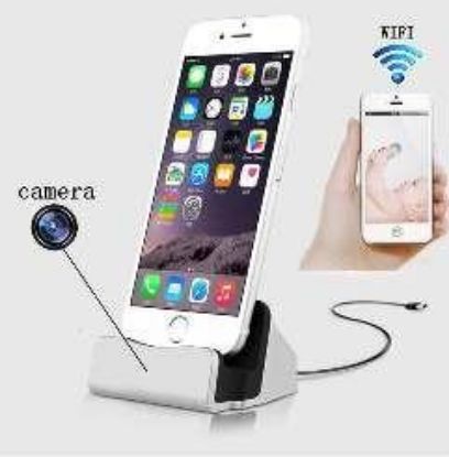 Picture of Spy Charging Dock Camera – SA9 (WiFi, 4K)