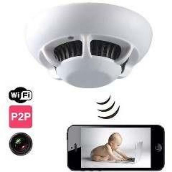 Picture of Spy Smoke Detector Camera – S02 (WiFi, 1080P)