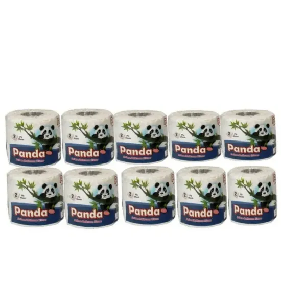 Picture of Panda Deluxe Toilet Tissue Roll 10 Rolls