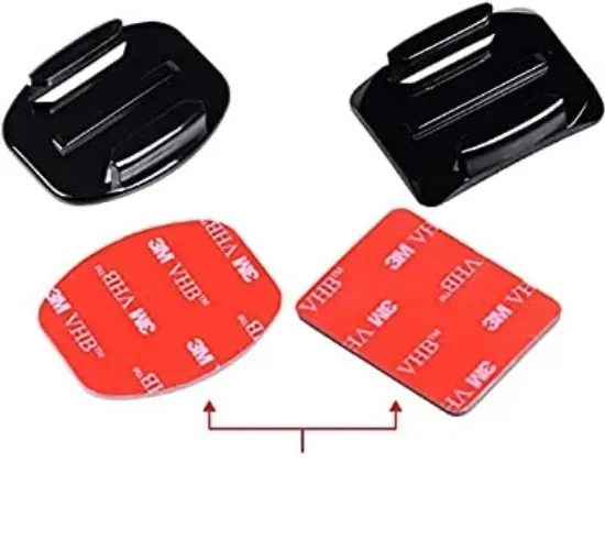 Picture of 2Pcs Flat Base Mount 3M Vhb Stickers For Gopro Hero 6 5 3 4 Mount Tapes