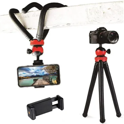 Picture of Black Flexible Gorilla Tripod for Mobile DSLR - 30CM