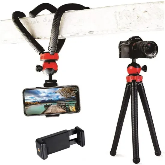 Picture of Black Flexible Gorilla Tripod for Mobile DSLR - 30CM