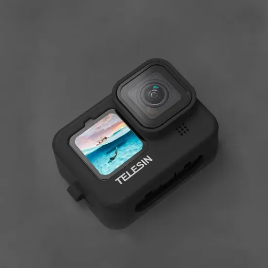 Picture of Telesin Silicone Case Lens Cap For GoPro Hero 9 10 11 12 Protective Cover Case