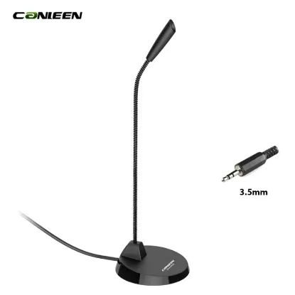 Picture of Canleen CM-203 Microphone Desktop Mic for Computer Streaming Live Singing