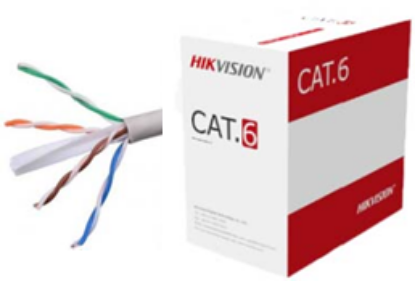 Picture of HIKVISION CAT6 CCA Network Cable DS‐1LN6UU/CCA(O‐STD) Grey 305m