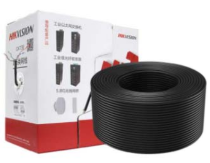 Picture of Hikvision Outdoor CAT5e Network Solid Copper Cable 305M Black