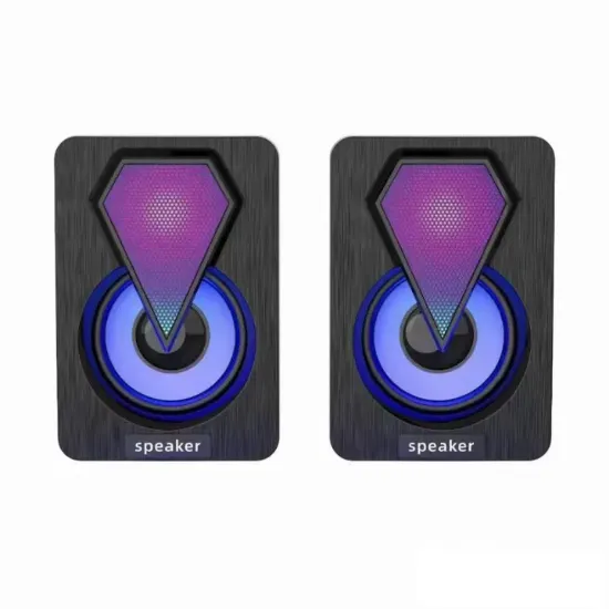 Picture of Mini RGB Speaker for PC Laptop Gaming Computer Speaker