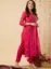 Picture of Women Cotton Blend Kurta Pant Dupatta Set