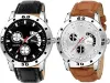 Picture of Analog Watch - For Men Combo Pack Of 2 Black & Brown - Near Me