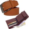 Picture of Wallet & Belt Combo (Tan, Brown)