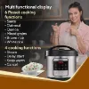 Picture of Royal Electric Rice Cooker,5 Litre Ceramic Coated Inner Bowl,Steam Basket,6 Preset Cooking Function With Advanced Fuzzy Logic,Keep Warm Function,Cooks Up To 8 Cups