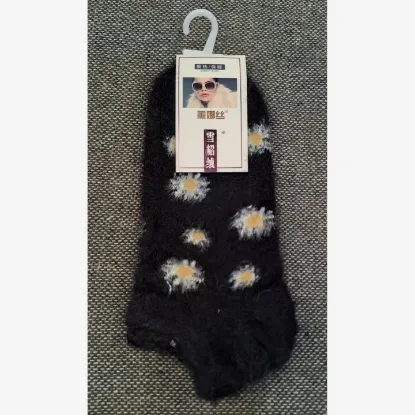 Picture of Floral Printed Wolf Wool Woolen Socks for Women