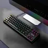 Picture of K71 Hotswappable Keyboard RGB Rainbow Mechanical Gaming Keyboard 71 Keys Detachable Cable - Hotswappable Blue Switch