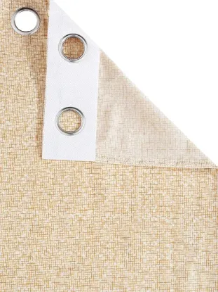 Picture of Home Sizzler 2 Pieces Digital Print Eyelet Polyester Window Curtains - 5 Feet, Blue