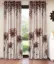Picture of Home Sizzler 2 Pieces Sunflower Panel Eyelet Polyester Door Curtains - 7 Feet, Brown - Near Me