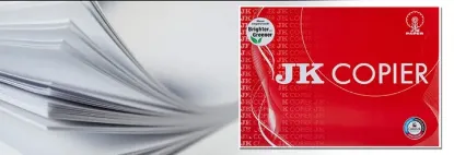 Picture of White JK Copier 80 GSM A4 500 Sheets Copier Paper, Corporate Photocopy Pape