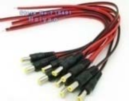 Picture of DC Connector – Male Plug with Wire