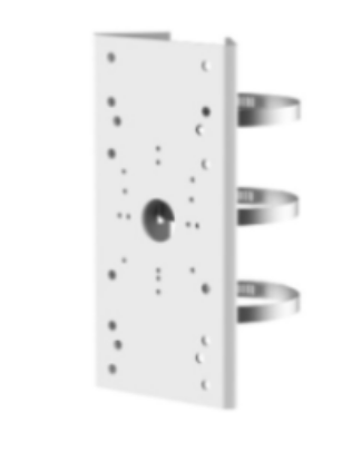 Picture of Hikvision Pole Mount Bracket DS‐1275ZJ/HWB – Steel & Stainless Steel (Φ67–127mm, 1205g)