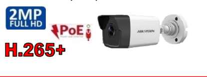 Picture of HIKVISION 2MP IR Bullet H.265+ Network Camera DS‐2CD1023G0E‐I (4mm)