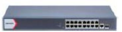 Picture of HIKVISION 16 Port Gigabit Smart PoE Switch DS‐3E1518P‐EI/M – Managed, 130W PoE Budget