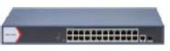 Picture of HIKVISION 24 Port Gigabit Smart PoE Switch DS‐3E1526P‐EI/M – 230W, Cloud Managed