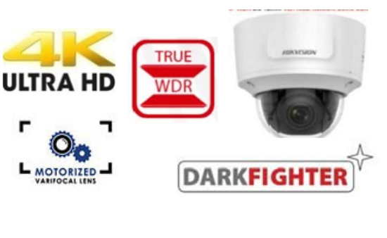 Picture of HIKVISION 8MP 4K WDR Vari-focal Dome Network Camera
