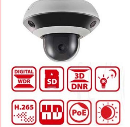 Picture of HIKVISION PanoVu 360° Panoramic + PTZ Camera