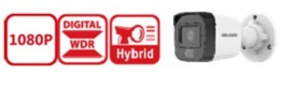 Picture of HIKVISION DS-2CE16D0T-LPFS – 2MP Dual-Light Audio Bullet Camera with Built-in Mic (3.6mm Lens)