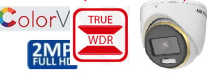 Picture of 2MP ColorVu Audio Turret Camera – DS-2CE70DF3T-FS (130dB WDR)