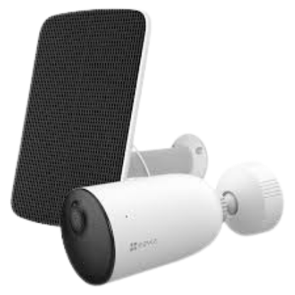 Picture of EZVIZ CB3 Solar Bundle – Wireless 1080p Outdoor Battery Camera with Color Night Vision & Solar Panel (CS-CB3-R100-2D2WFL)