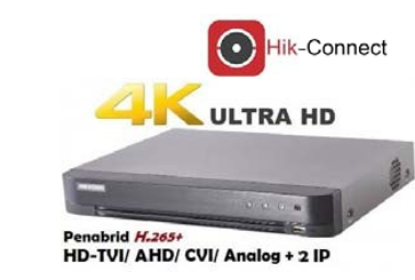 Picture of 8-Channel 4K 8MP H.265+ Turbo HD DVR – DS-7208HTHI-K2 (2 SATA)