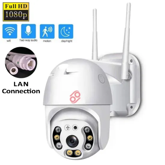 Picture of Outdoor 2.0 Mega Pixel Waterproof Ptz CCTV Smart Wifi Camera